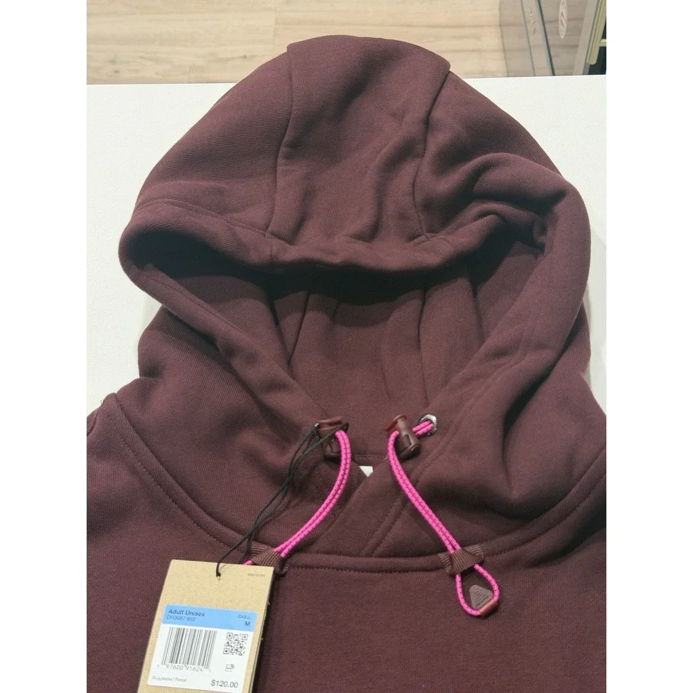 Nike ACG Therma-FIT Fleece Pullover Hoodie Burgundy DH3087-652 Unisex M NWT